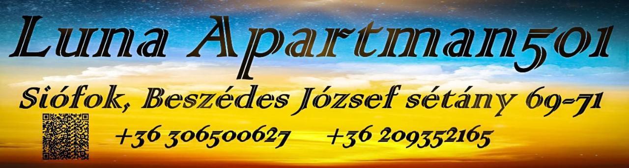 Luna Apartman501 Сиофок Екстериор снимка